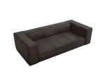 Genuine Leather Sofa, "Turin", 3 Seats, 227x100x68 Made in Europe