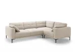 Right Velvet Sofa, "Lazio", 4 Seats, 282x194x86 Made in Europe