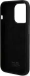 "Liquid Silicone Metal Ikonik iPhone 15 Pro" Black