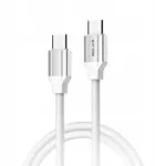 65 W USB-C/USB-C kaabel, 1 m, valge