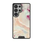 Berry Sorbet - Girly Samsung Galaxy S25 Ultra Case, Elite Dark (Magnetic) / Silver