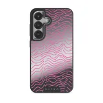Secret Spot - Samsung Galaxy S25 Case, Elite Mirror Dark (Magnetic) / Silver