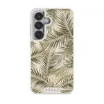 Happy Place - Palm Samsung Galaxy S25 Plus Case, Elite Light (Magnetic) / Silver