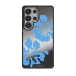 Lagoon - Samsung Galaxy S25 Ultra Case, Elite Mirror Dark (Magnetic) / Silver