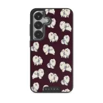 Snooze - Samsung Galaxy S25 Case, Elite Dark (Magnetic) / Silver