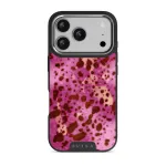 Orchid - iPhone 17 Pro Case, Elite Dark (MagSafe) / Silver