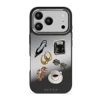 Boss Babe - iPhone 17 Pro Case, Elite Mirror Dark (MagSafe) / Silver