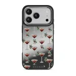 Apr&egrave;s Ski - iPhone 17 Pro Case, Elite Mirror Dark (MagSafe) / Silver