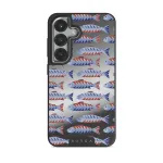 Current - Samsung Galaxy S25 Case, Elite Mirror Dark (Magnetic) / Silver