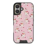 Maneki Neko - iPhone 16 Plus Case, Elite Dark (MagSafe) / Gold
