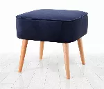 Pouf Hanah Home Moouv, tumesinine, 45 x 43 x 45