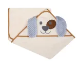 Bathing cover - 325 - TERRY - ANIMALS - size 100x100 - ECRU