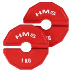 TSN100 PLATE FOR STRENGTH AND FITNESS TRAINING OVERLAY TYPE 2 x 1 KG HMS