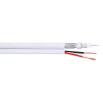 CCTV-kaabel PFM941I-RG59N/21-100-WHITE RG59 + 2 x 0,75 mm&sup2; DAHUA