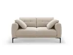 Velvet Sofa, "Lazio", 2 Seats, 161x102x86 Made in Europe