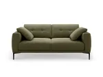 Velvet Sofa, "Lazio", 3 Seats, 191x102x86 Made in Europe