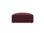 Leather Imitation Pouf, "Siena", 1 Seat, 93x93x40 Made in Europe