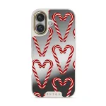 Candy Lane - iPhone 16 Case, Elite Mirror Light (MagSafe) / Gold