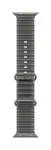 49mm Translucent Black Ocean Band - Natural Titanium Finish