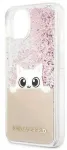 "KLHCP13XPABGNU PEEK A BOO Liquid Glitter Case iPhone 13 Pro Max" Pink