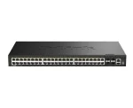 Smart Managed Switch DGS-1530-52P/E 48 Ports GE PoE(30W) + 4 Ports 10G SFP+ 370W