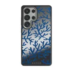 Vitamin Sea - Samsung Galaxy S25 Ultra Case, Elite Mirror Dark (Magnetic) / Silver