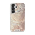 Serene Sunset - Chic Samsung Galaxy S25 Plus Case, Elite Light (Magnetic) / Silver