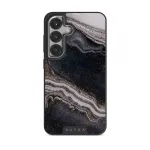 Magic Night - Beautiful Samsung Galaxy S25 Case, Elite Dark (Magnetic) / Silver