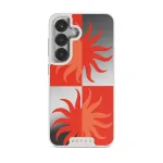 Sunkissed - Samsung Galaxy S25 Case, Elite Mirror Light (Magnetic) / Silver