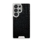 Reaper's Touch - Snakeskin Samsung Galaxy S25 Ultra Case, Elite Light (Magnetic) / Silver