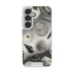 Shell Mosaic - Samsung Galaxy S25 Plus Case, Elite Mirror Light (Magnetic) / Silver