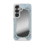 Looking Glass - Samsung Galaxy S25 Case, Elite Mirror Light (Magnetic) / Silver