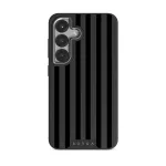 Nightfall - Samsung Galaxy S25 Case, Elite Dark (Magnetic) / Silver