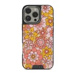 Garden Brunch - Floral iPhone 16 Pro Case, Elite Dark (MagSafe) / Silver
