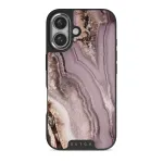 Golden Taupe - Fashion iPhone 16 Plus Case, Elite Dark (MagSafe) / Silver