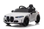 Battery Car - 12 V - SX2418 - BMW M4 - eva wheels - WHITE