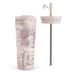Fully Booked - Travel Mug, 700 ml / Flap & Straw Set