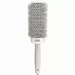 Olivia Garden Expert Blowout Speed Round Brush Wavy Brarves White & Grey ( 55 mm ) - &uuml;mmargune juuksehari, 0ml