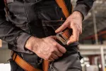 Safety kit with safety rope