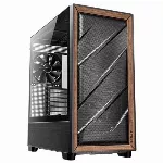 Antec 0-761345-10133-2 Midi-torni arvutikarp must, puit