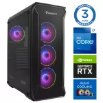 INTOP AQUA i7-14700F 64GB DDR5 1TB SSD M.2 NVME+2TB RTX5070Ti 16GB no-OS