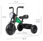 &bdquo;Qplay&ldquo; kolmerattaline jalgratas &bdquo;Triduro Green&ldquo;