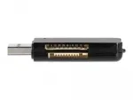 "SuperSpeed USB kaardilugeja SD/Micro SD/MS m&auml;lukaartidele"