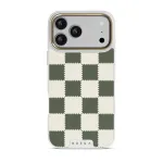 Retro Grid - iPhone 17 Pro Max Case, Elite Light (MagSafe) / Gold