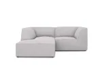 Modular Left Corner Sofa, "Siena", 3 Seats, 186x180x69 Made in Europe