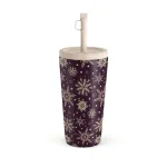 Sleeping Beauty - Snowflakes Travel Mug, 500 ml / Straw