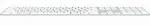 Magic Keyboard with Touch ID and Numeric Keypad DE White