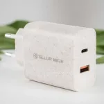 &bdquo;Green&ldquo; 38 W, &bdquo;Type-C&ldquo; PD 20 W + USB QC 3.0, kreemikas v&auml;rv