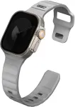 Stride Apple Watch 42/44/45/49mm FKM Rubber Strap Chalk Grey