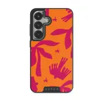 Siesta - Samsung Galaxy S25 Case, Elite Dark (Magnetic) / Silver